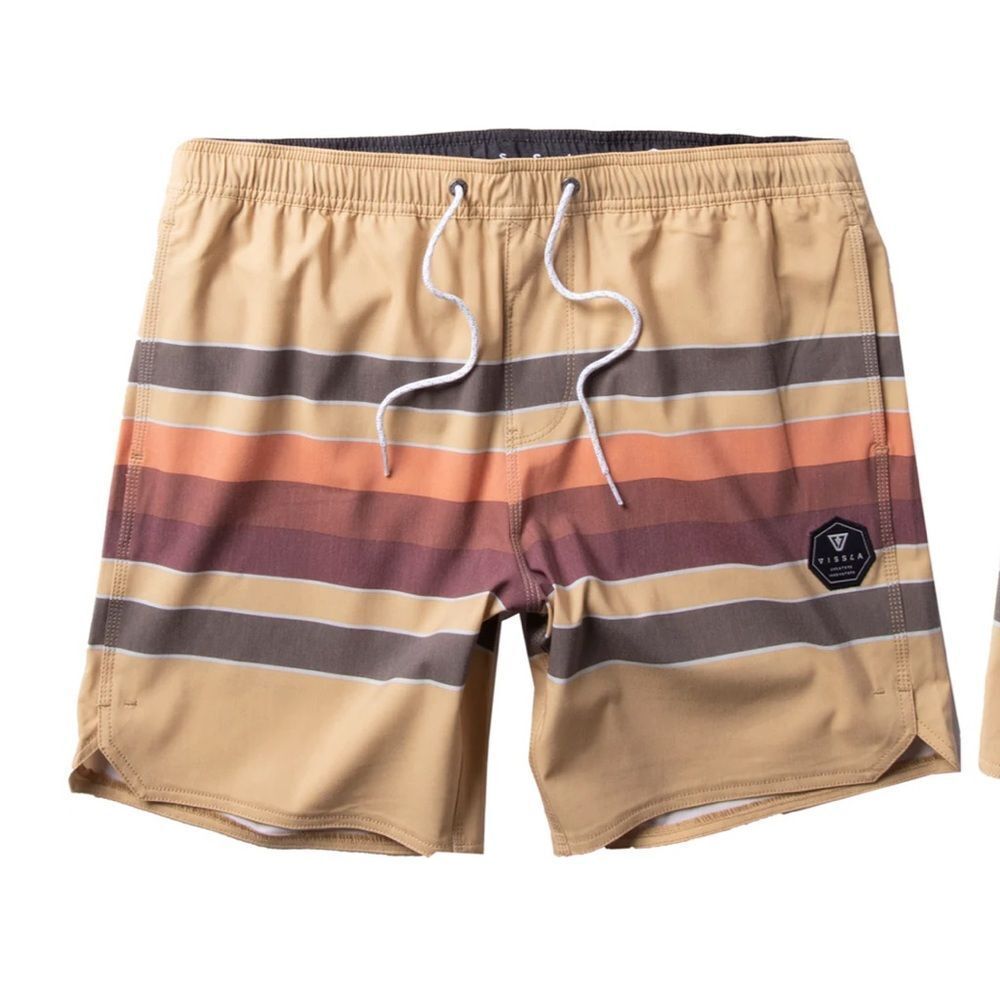 VISSLA FIST BUMP 17.5" ECOLASTIC OCHRE M‎ NWT